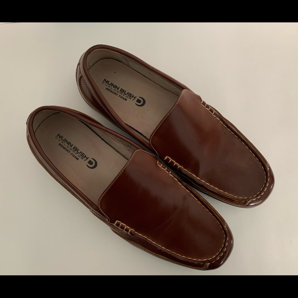 Nunn Bush Mens leather loafers size 13